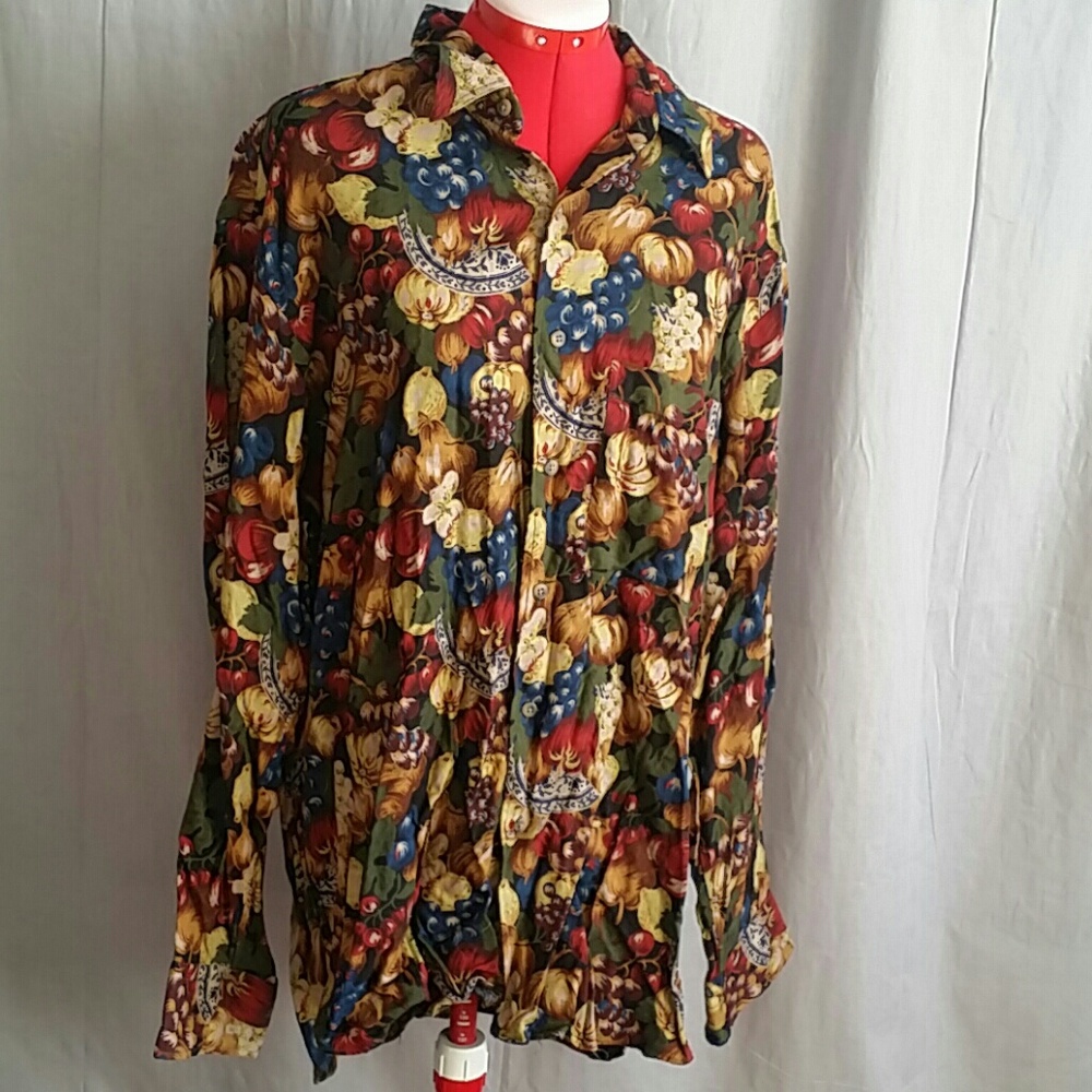 Bullock & Jones Tops Multi-color Large